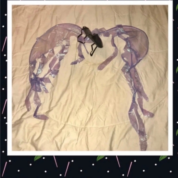 "MIDNIGHT FAIRY!" WOMENS DELUXE IRIDESCENT FAIRY COSTUME SIZE S/M NEW! - Picture 8 of 12